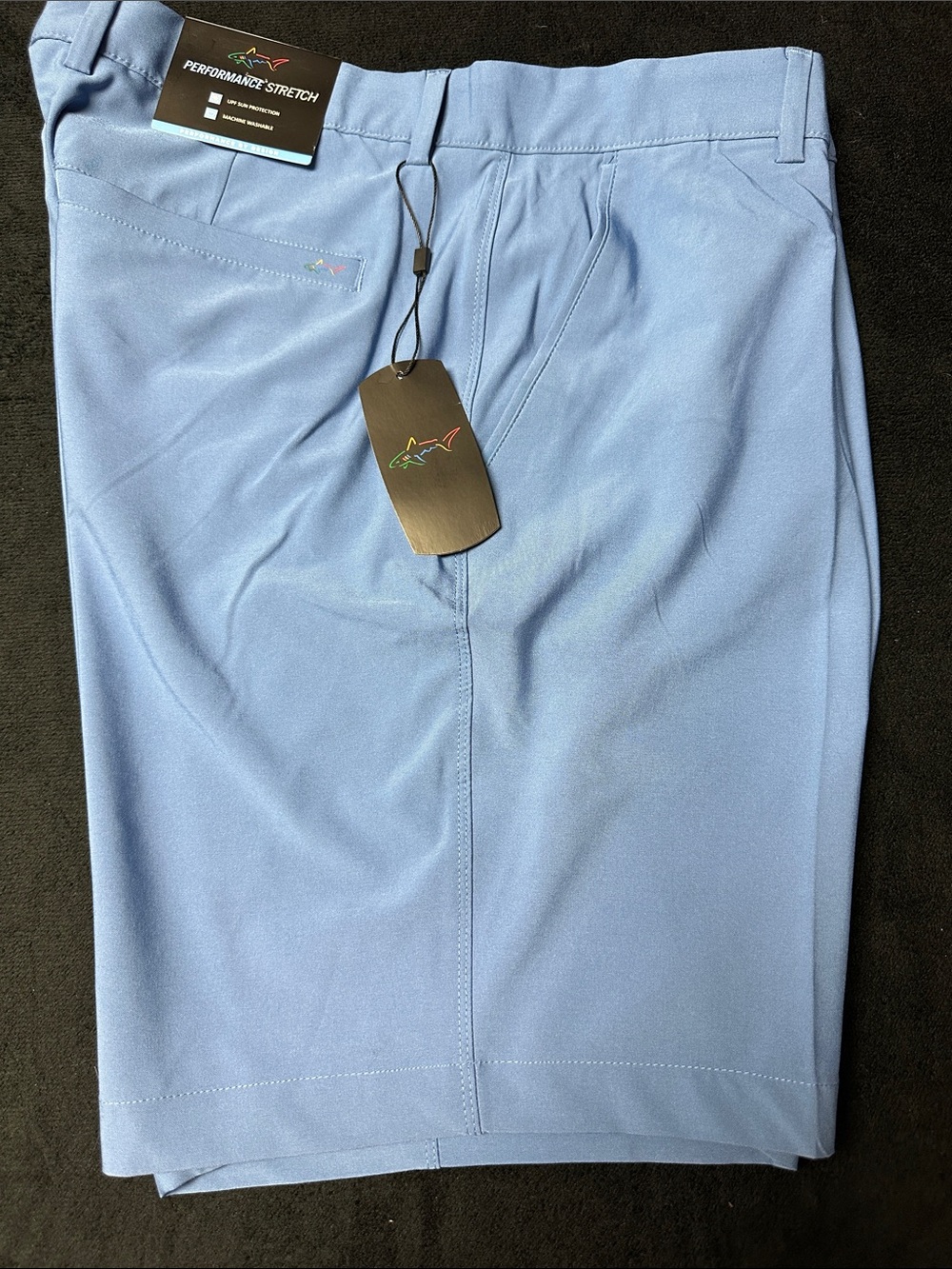 Greg Norman Cobalt Blue Performance Stretch Shorts Men’s 36 NWT